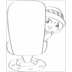 ぬりえページ: ストロベリーショートケーキ / ストロベリー (漫画) #35688 - 無料の印刷可能なぬりえページ