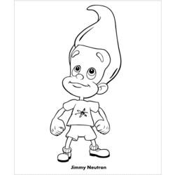 ぬりえページ: ジミー・ニュートロン (漫画) #48888 - 無料の印刷可能なぬりえページ