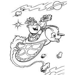 ぬりえページ: ジミー・ニュートロン (漫画) #48915 - 無料の印刷可能なぬりえページ