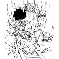 ぬりえページ: ジミー・ニュートロン (漫画) #48929 - 無料の印刷可能なぬりえページ
