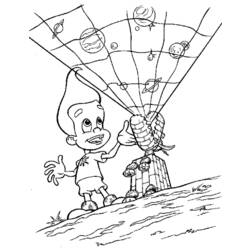 ぬりえページ: ジミー・ニュートロン (漫画) #48992 - 無料の印刷可能なぬりえページ