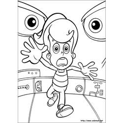ぬりえページ: ジミー・ニュートロン (漫画) #49049 - 無料の印刷可能なぬりえページ
