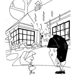 ぬりえページ: ジョニー・ブラボー (漫画) #35235 - 無料の印刷可能なぬりえページ