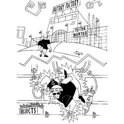 ぬりえページ: ジョニー・ブラボー (漫画) #35247 - 無料の印刷可能なぬりえページ