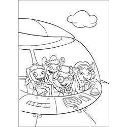 ぬりえページ: リトル・アインシュタイン (漫画) #45709 - 無料の印刷可能なぬりえページ