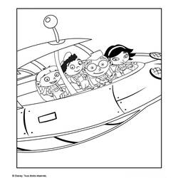 ぬりえページ: リトル・アインシュタイン (漫画) #45716 - 無料の印刷可能なぬりえページ