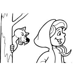 ぬりえページ: 赤頭巾ちゃん (漫画) #49266 - 無料の印刷可能なぬりえページ