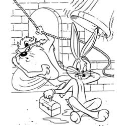 ぬりえページ: ルーニー・テューンズ (漫画) #39215 - 無料の印刷可能なぬりえページ