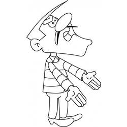 ぬりえページ: ラッキー・ルーク (漫画) #25523 - 無料の印刷可能なぬりえページ