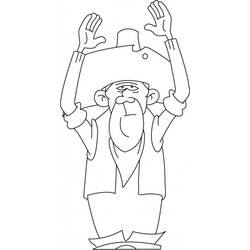 ぬりえページ: ラッキー・ルーク (漫画) #25585 - 無料の印刷可能なぬりえページ