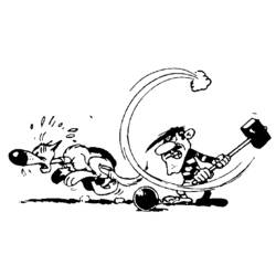 ぬりえページ: ラッキー・ルーク (漫画) #25603 - 無料の印刷可能なぬりえページ