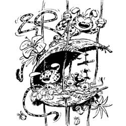 ぬりえページ: マルスピラミ (漫画) #50088 - 無料の印刷可能なぬりえページ