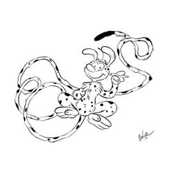 ぬりえページ: マルスピラミ (漫画) #50107 - 無料の印刷可能なぬりえページ