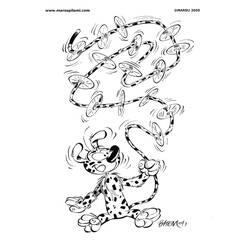 ぬりえページ: マルスピラミ (漫画) #50116 - 無料の印刷可能なぬりえページ