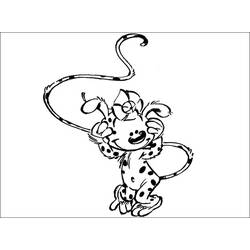 ぬりえページ: マルスピラミ (漫画) #50125 - 無料の印刷可能なぬりえページ
