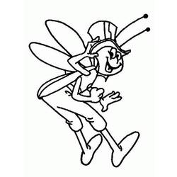 ぬりえページ: 蜂マヤ (漫画) #28220 - 無料の印刷可能なぬりえページ