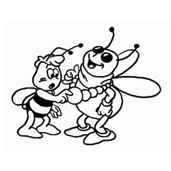 ぬりえページ: 蜂マヤ (漫画) #28226 - 無料の印刷可能なぬりえページ