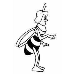ぬりえページ: 蜂マヤ (漫画) #28230 - 無料の印刷可能なぬりえページ