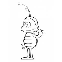 ぬりえページ: 蜂マヤ (漫画) #28232 - 無料の印刷可能なぬりえページ