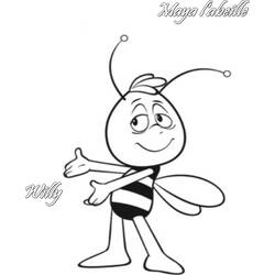ぬりえページ: 蜂マヤ (漫画) #28233 - 無料の印刷可能なぬりえページ