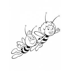 ぬりえページ: 蜂マヤ (漫画) #28234 - 無料の印刷可能なぬりえページ