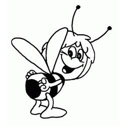 ぬりえページ: 蜂マヤ (漫画) #28244 - 無料の印刷可能なぬりえページ