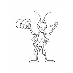 ぬりえページ: 蜂マヤ (漫画) #28251 - 無料の印刷可能なぬりえページ
