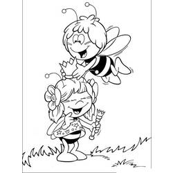 ぬりえページ: 蜂マヤ (漫画) #28258 - 無料の印刷可能なぬりえページ