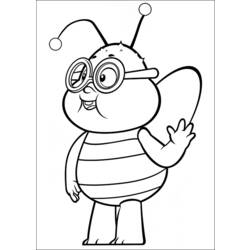 ぬりえページ: 蜂マヤ (漫画) #28281 - 無料の印刷可能なぬりえページ