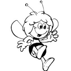 ぬりえページ: 蜂マヤ (漫画) #28289 - 無料の印刷可能なぬりえページ