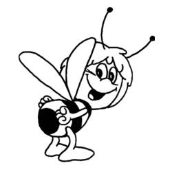 ぬりえページ: 蜂マヤ (漫画) #28296 - 無料の印刷可能なぬりえページ
