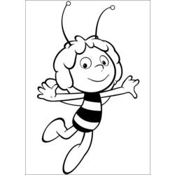 ぬりえページ: 蜂マヤ (漫画) #28297 - 無料の印刷可能なぬりえページ