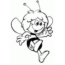 ぬりえページ: 蜂マヤ (漫画) #28302 - 無料の印刷可能なぬりえページ