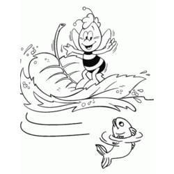 ぬりえページ: 蜂マヤ (漫画) #28317 - 無料の印刷可能なぬりえページ