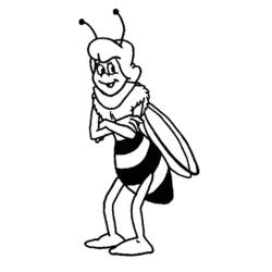ぬりえページ: 蜂マヤ (漫画) #28320 - 無料の印刷可能なぬりえページ