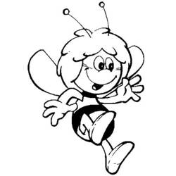 ぬりえページ: 蜂マヤ (漫画) #28327 - 無料の印刷可能なぬりえページ