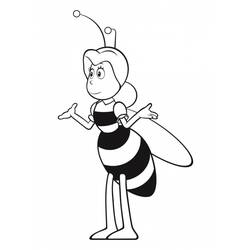 ぬりえページ: 蜂マヤ (漫画) #28328 - 無料の印刷可能なぬりえページ