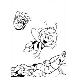 ぬりえページ: 蜂マヤ (漫画) #28332 - 無料の印刷可能なぬりえページ