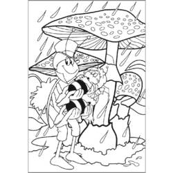 ぬりえページ: 蜂マヤ (漫画) #28340 - 無料の印刷可能なぬりえページ