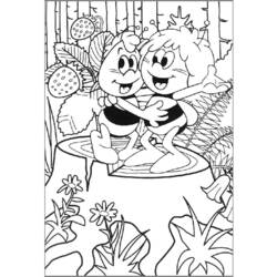 ぬりえページ: 蜂マヤ (漫画) #28355 - 無料の印刷可能なぬりえページ