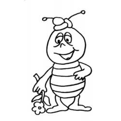 ぬりえページ: 蜂マヤ (漫画) #28395 - 無料の印刷可能なぬりえページ