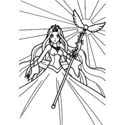 ぬりえページ: ぴちぴちピッチ：マーメイドメロディー (漫画) #53670 - 無料の印刷可能なぬりえページ