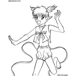 ぬりえページ: ミュウミュウパワー (漫画) #46195 - 無料の印刷可能なぬりえページ