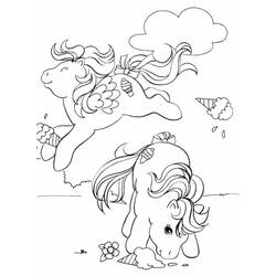 ぬりえページ: リトル・ポニー (漫画) #42120 - 無料の印刷可能なぬりえページ