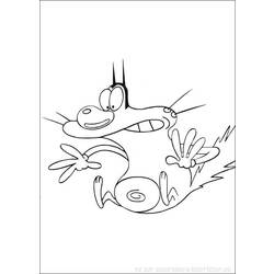 ぬりえページ: オギー＆コックローチ (漫画) #37909 - 無料の印刷可能なぬりえページ