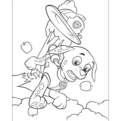 ぬりえページ: パウパトロール (漫画) #44345 - 無料の印刷可能なぬりえページ