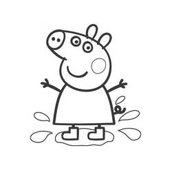 ぬりえページ: Peppa豚 (漫画) #43911 - 無料の印刷可能なぬりえページ