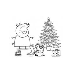 ぬりえページ: Peppa豚 (漫画) #43959 - 無料の印刷可能なぬりえページ