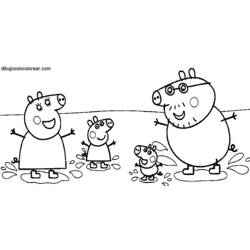 ぬりえページ: Peppa豚 (漫画) #43962 - 無料の印刷可能なぬりえページ