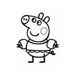 ぬりえページ: Peppa豚 (漫画) #43998 - 無料の印刷可能なぬりえページ